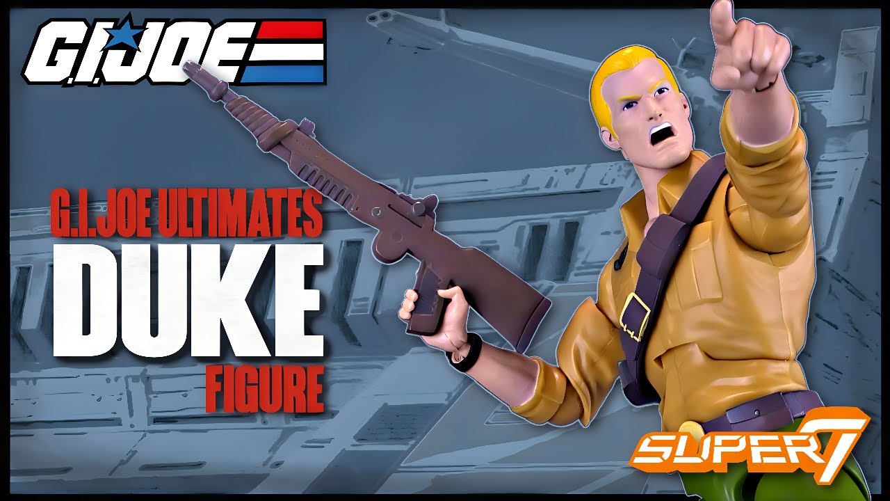 Super7 G.I.JOE Ultimates Duke Figure @The Review Spot