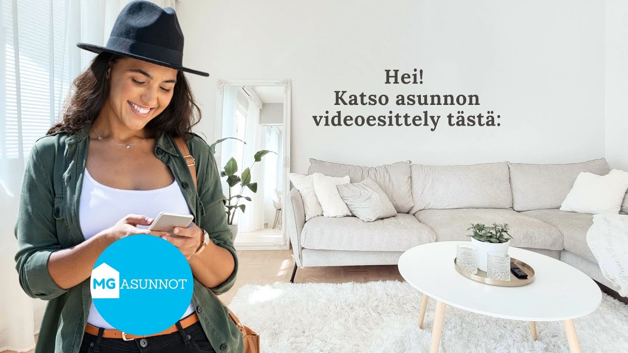 ✅ Perheasunto Kivimaan parhaalta paikalta - 3h + k + vh + kph + parveke - 67m² - Metsästäjänkatu 1