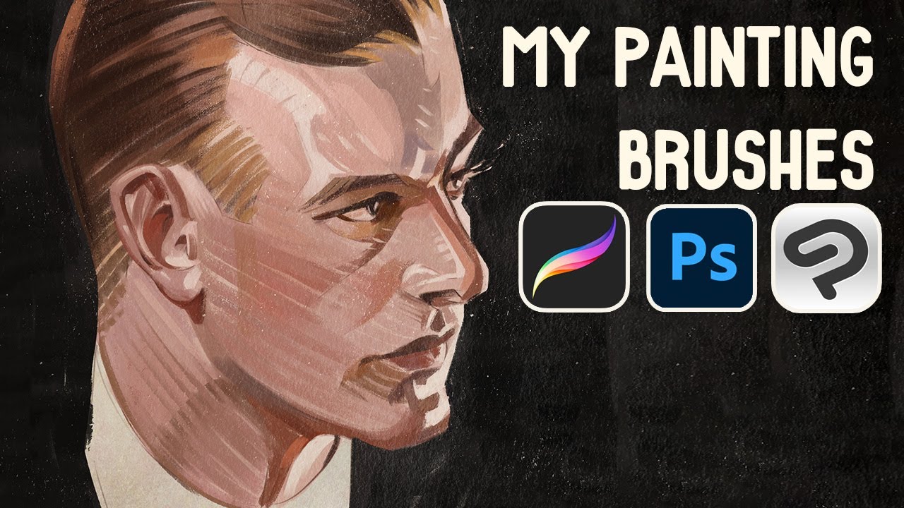 Какие кисти для рисования использовать? (LP Painting bruhs pack tour)