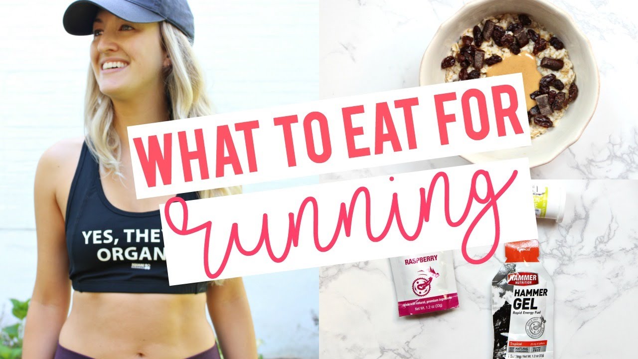 WHAT TO EAT FOR RUNNING | Before, During, After | Marathon Training Episode 3