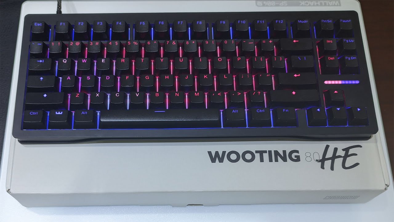 Полный обзор Wooting 80 HE, лучшей магнитной клавиатуры