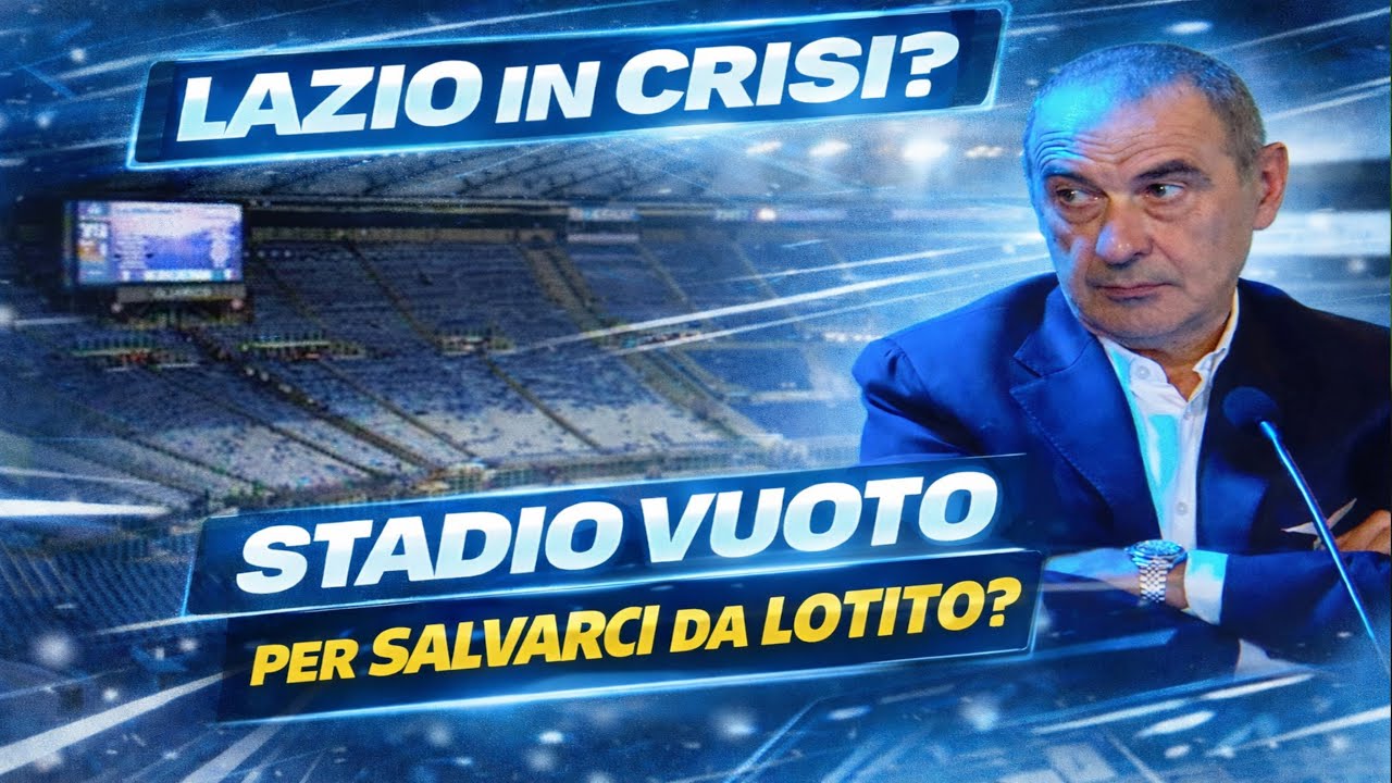 L’UNICO MODO per SALVARE la LAZIO è LASCIARE lo STADIO VUOTO!