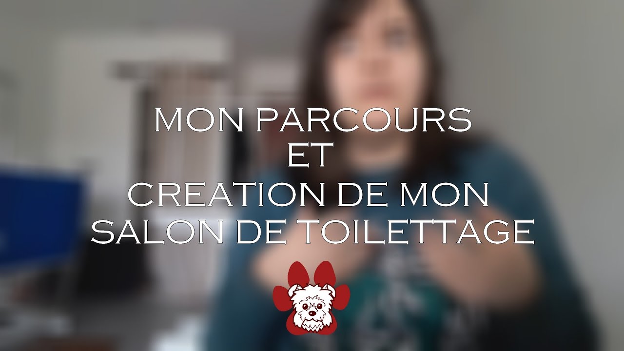 MON PARCOURS ET LA CREATION DE MON SALON DE TOILETTAGE (Frais, administration, formation ...)