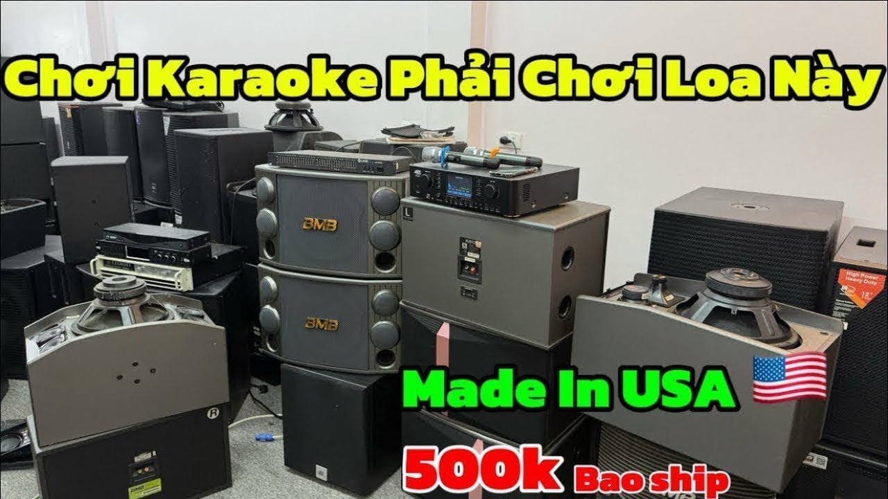 Chơi Karaoke Phải Chơi Loa Này Mới VIP, loa Mỹ JBL made in USA giá 500k, Jbl ki512 chơi hay.