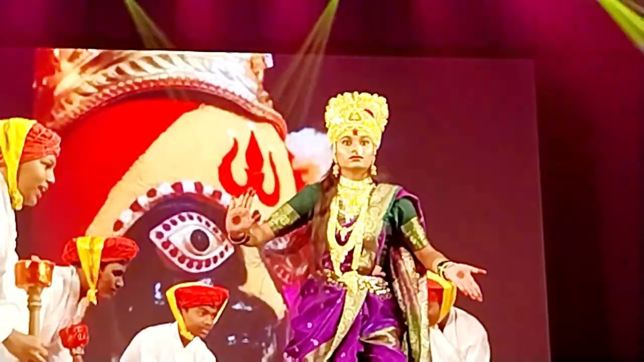 Gondhal Dance Mazi Aai School pri
