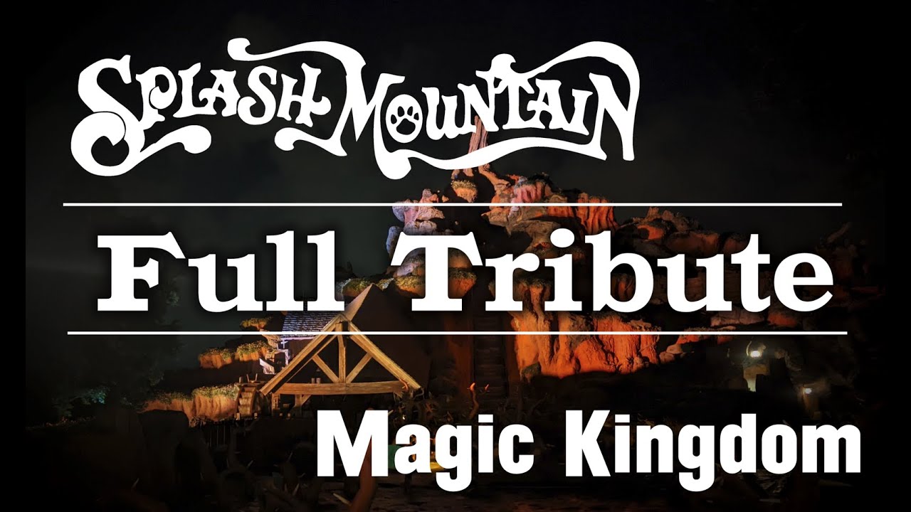 (1,000 Subs) Splash Mountain Complete Attraction Tribute (Magic Kingdom) | 91J