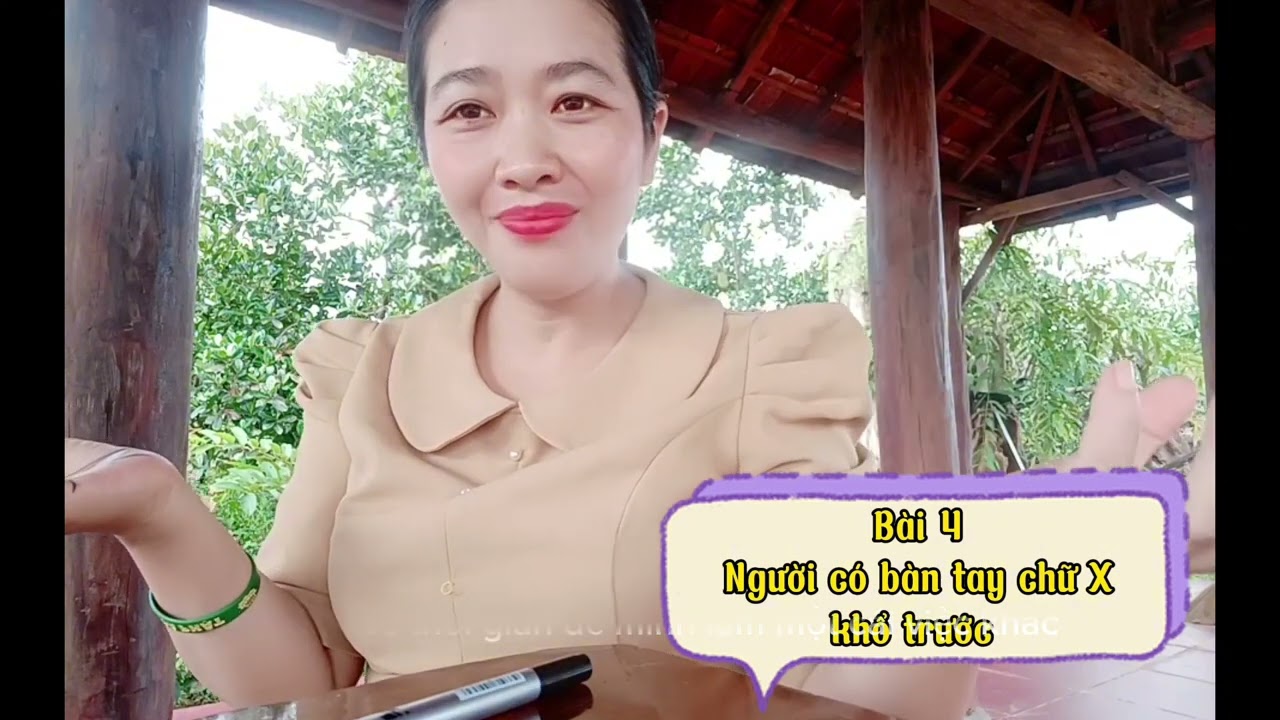 Bàn tay chữ X một lần bị mất sạch tiền trong đời. khổ trước sướng sau. Trong năm 2024 là cơ hội