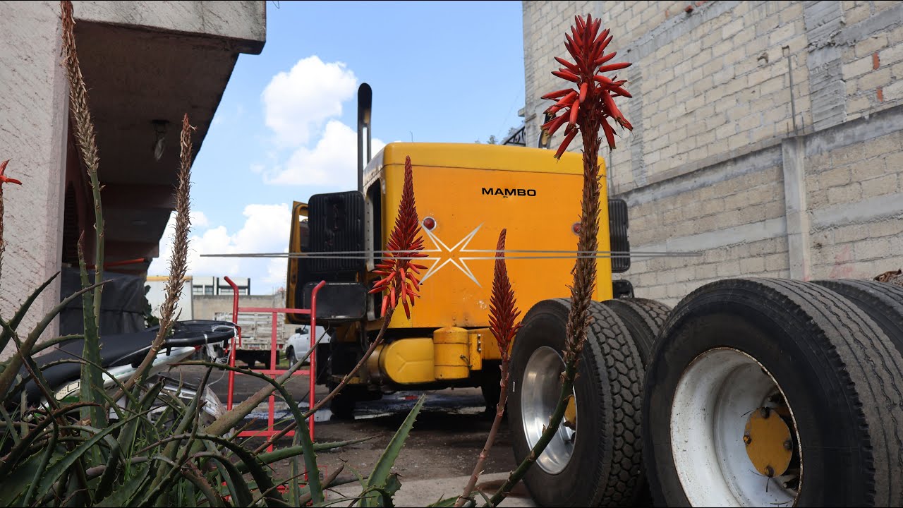 Truck Views Without the Box + Damaged Transmission Interior