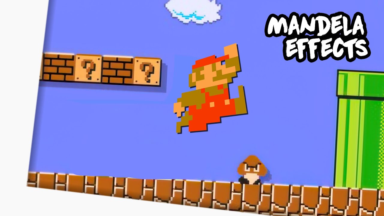 Super Mario Bros Mandela Effect