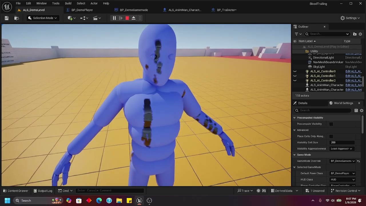 Realistic Bleeding in Unreal Engine 5