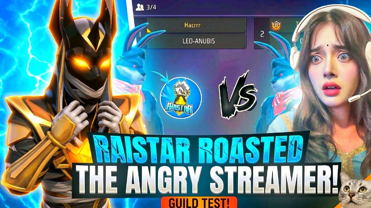RAISTAR VS ANGRY GIRL STREAMER! 😡🔥 THE ULTIMATE ROAST!@LakaGamingz 