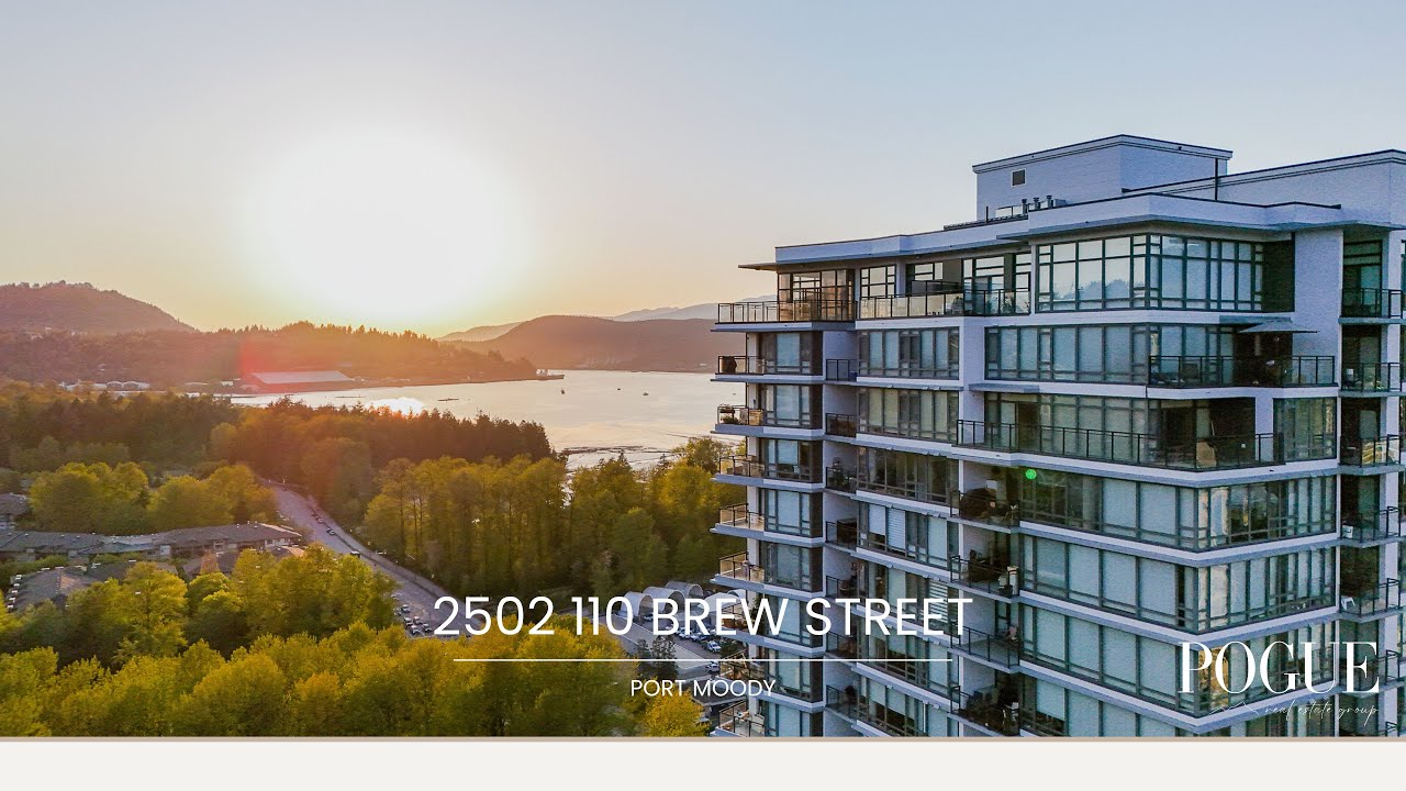 SUB-PENTHOUSE at Suter Brook Village with Stunning Views | 2502 110 Brew Street, Port Moody