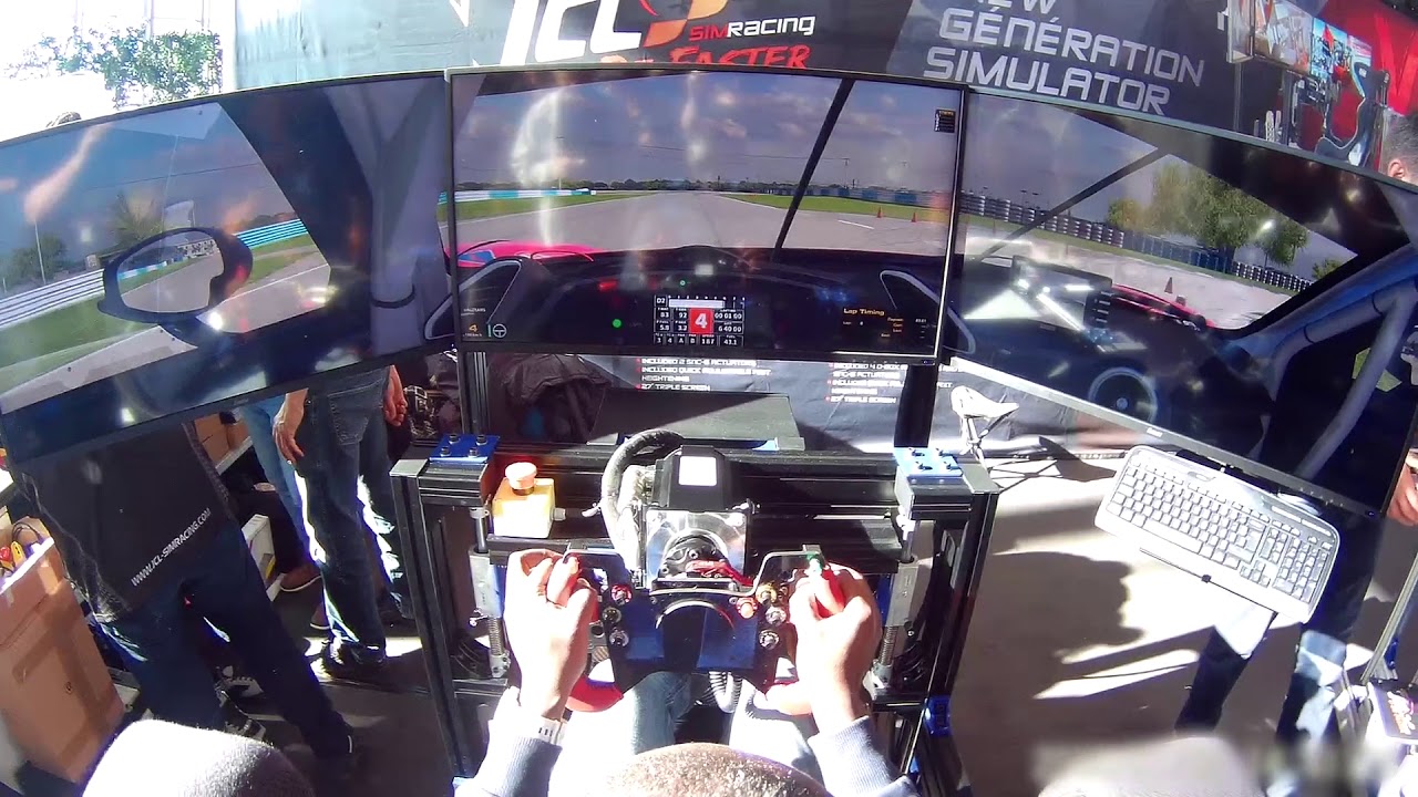 ART @ SimRacing Expo - Tests Imsim and JCL Simracing V4