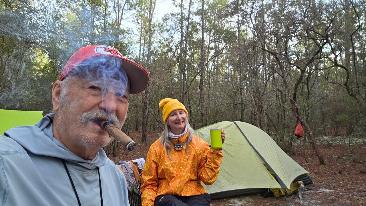 Маршрут Florida Trail, день 2, 01.04.25, от кемпинга Sand Pond до кемпинга Rivers Bend, 11,0 миль...