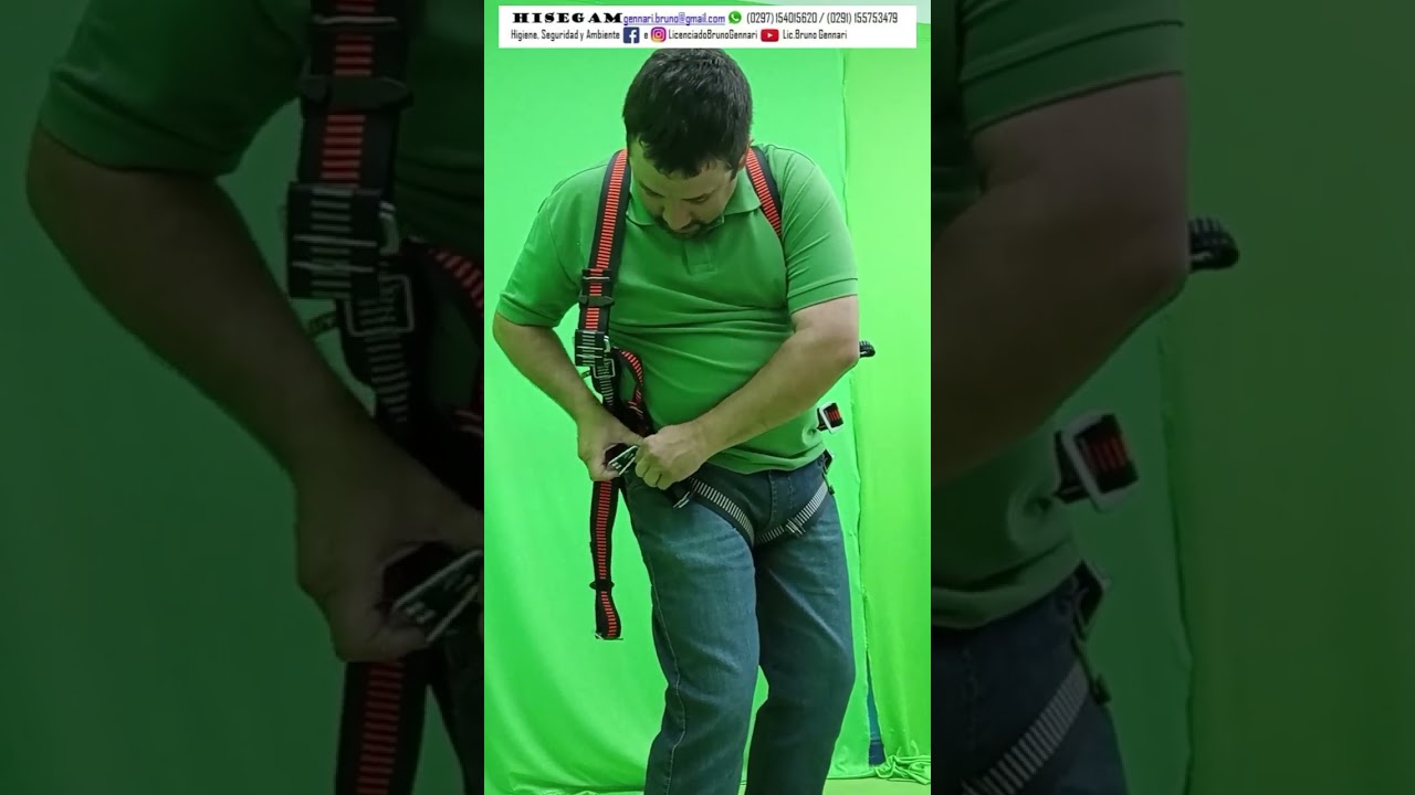 Como colocarnos fácilmente el Arnés de Seguridad.👷🏻👷🏻‍♀️