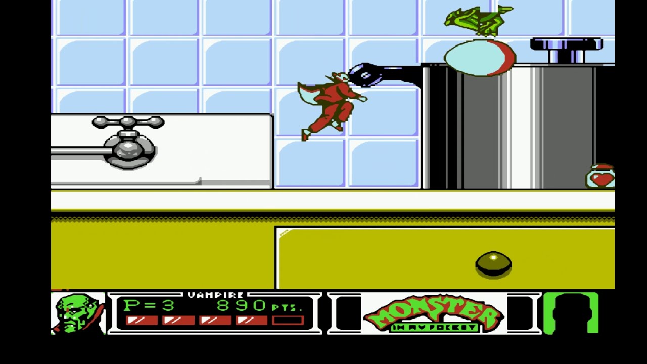 Game điện tử băng ngày xưa ( game 4 nút ) Monster in My Pocket [ NES ]