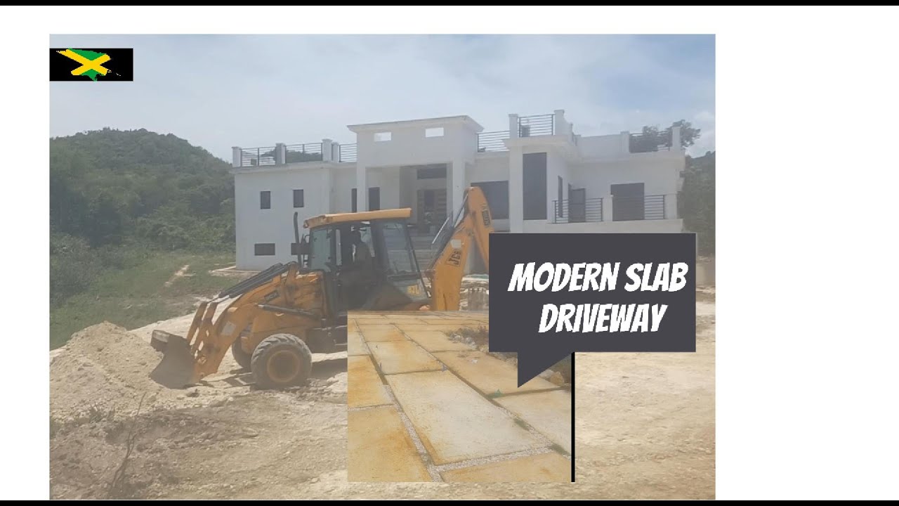 Modern Concrete Driveway Design/Jamaica/Episode#17