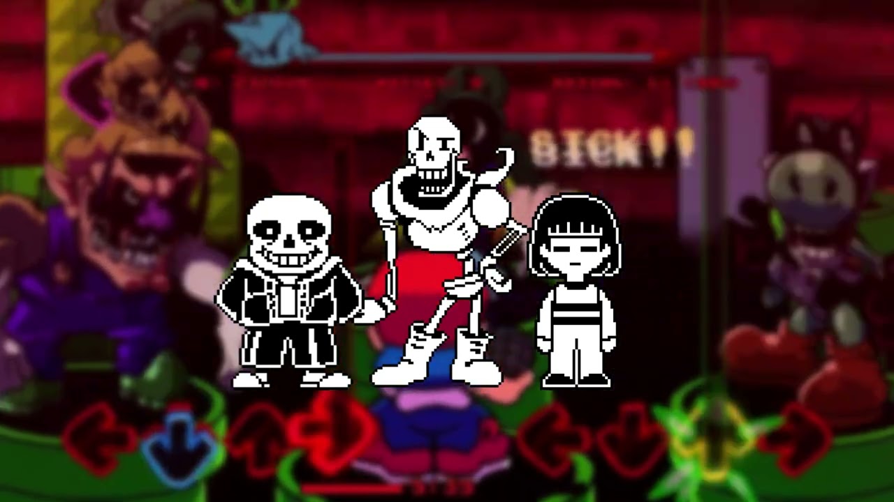 Mario's Madness V2 - All Stars but Undertale/Deltarune characters sings it [V2]