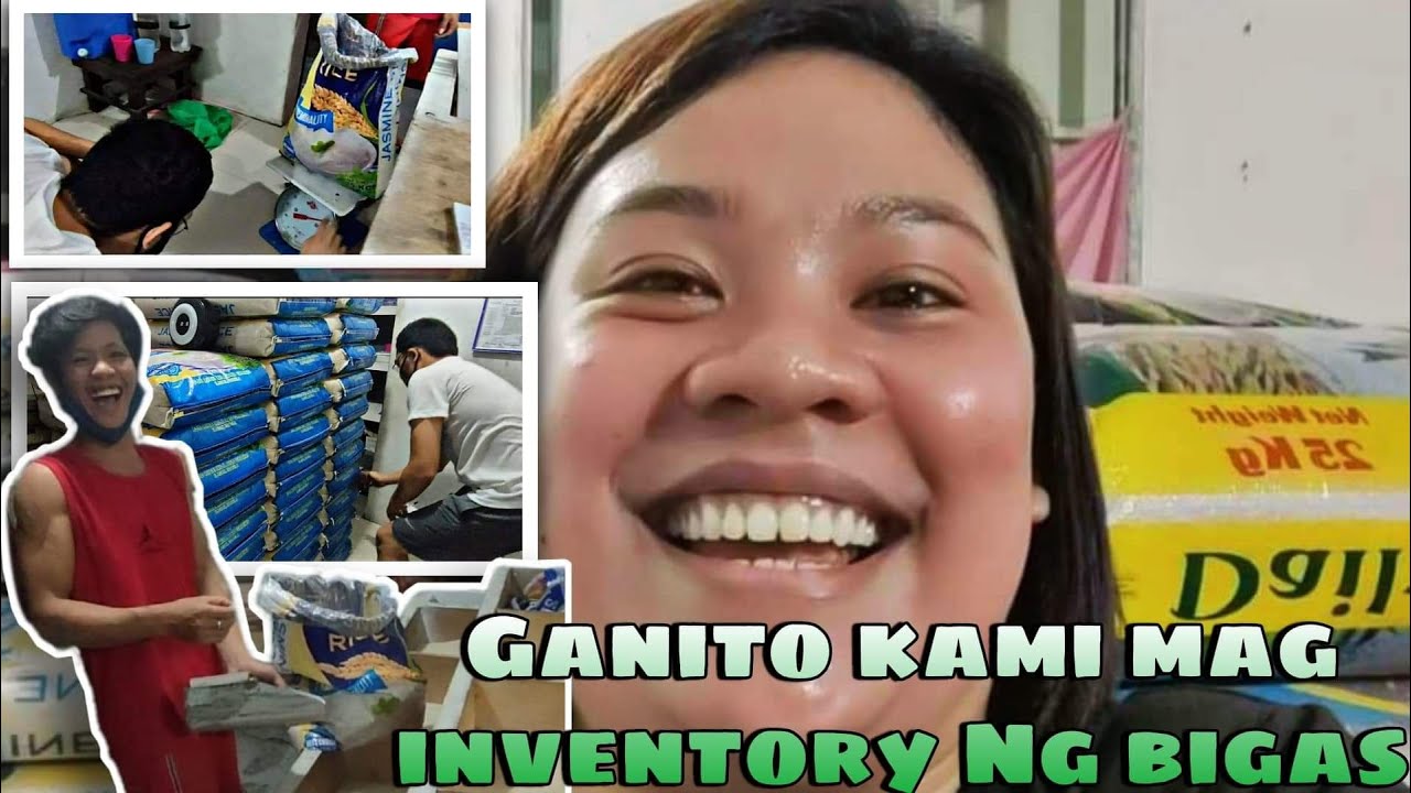 PAANO MAG INVENTORY NG BIGAS?