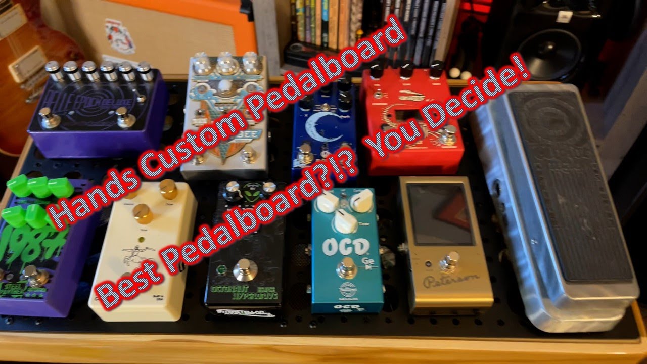 Hands Custom Pedalboard - Unboxing