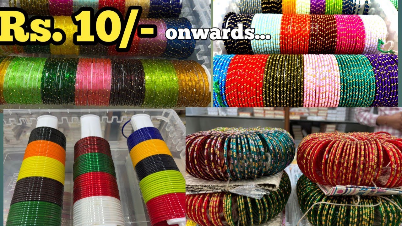 Rs. 10 Bangalore Wholesale Glass Bangles Designer Bangles & Raindrops Bangles Courier Available 👇🏻