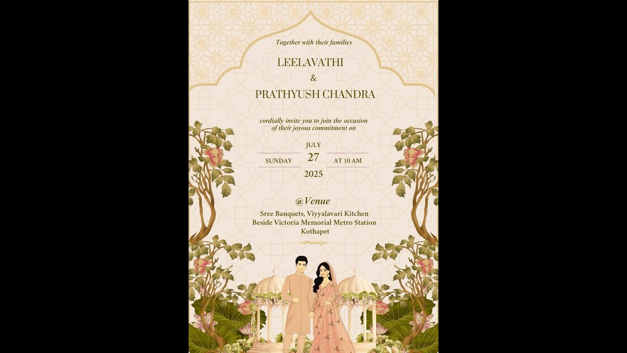 LEELAVATHI & PRATHYUSH CHANDRA Engagement Livestream
