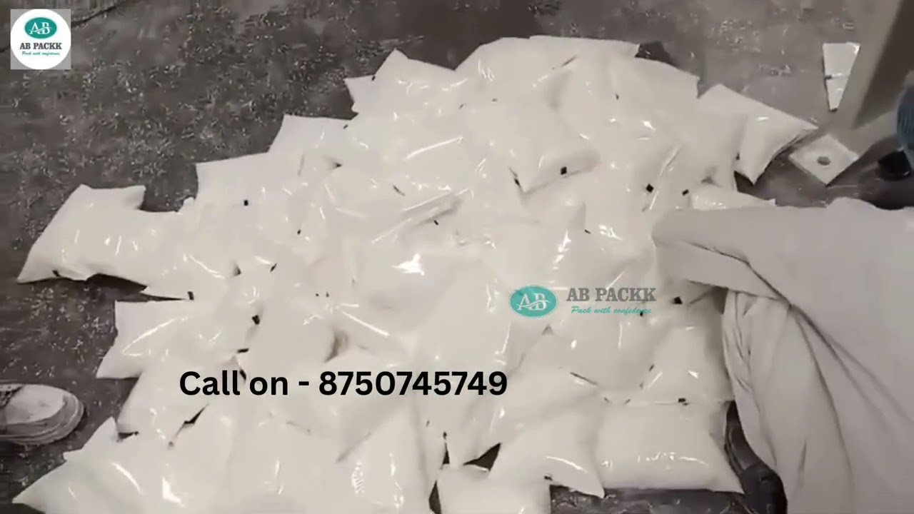 Servo Auger Filler Packaging Machine | 1 KG Corn Flour Packing | Powder Filling Machine | AB PACKK