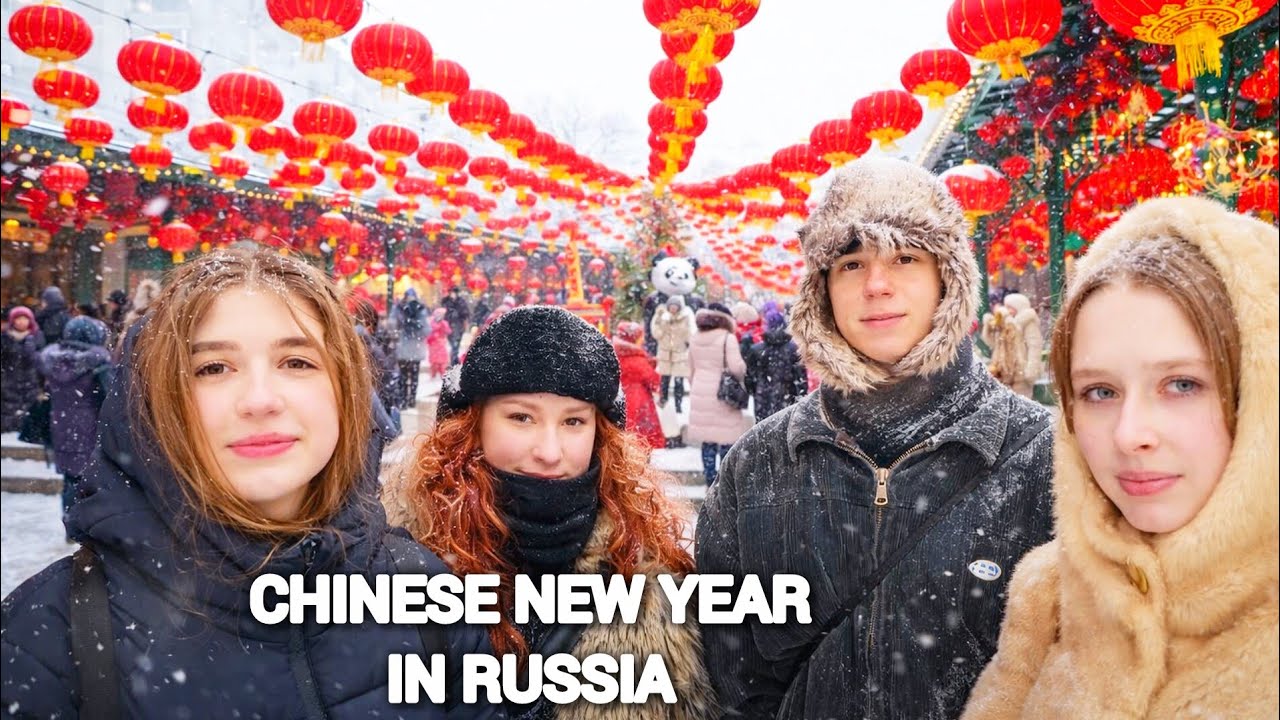 Russia🇷🇺Turns Into China🇨🇳For Day-Chinese New Year In Full Swing!