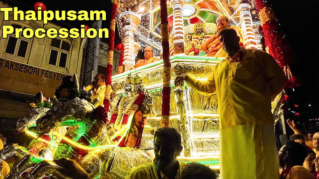 Thaipusam Procession in Kuala Lumpur 2024
