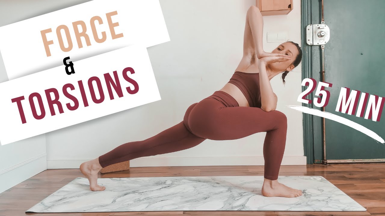 Yoga Renforcement Musculaire et Torsions | Améliorer digestion