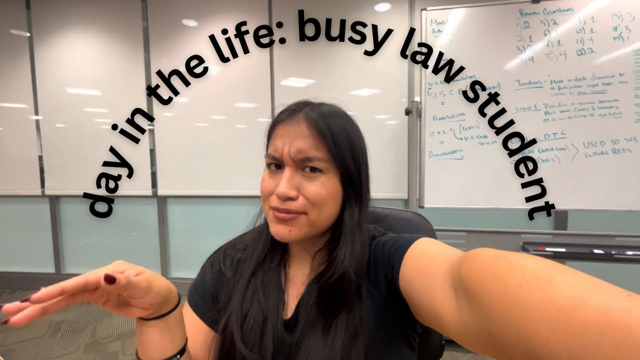 day in the life | busy law student in NYC, midterms, oral presentation