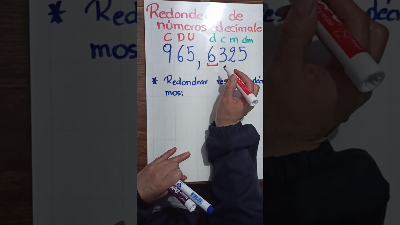 Redondeo de números decimales