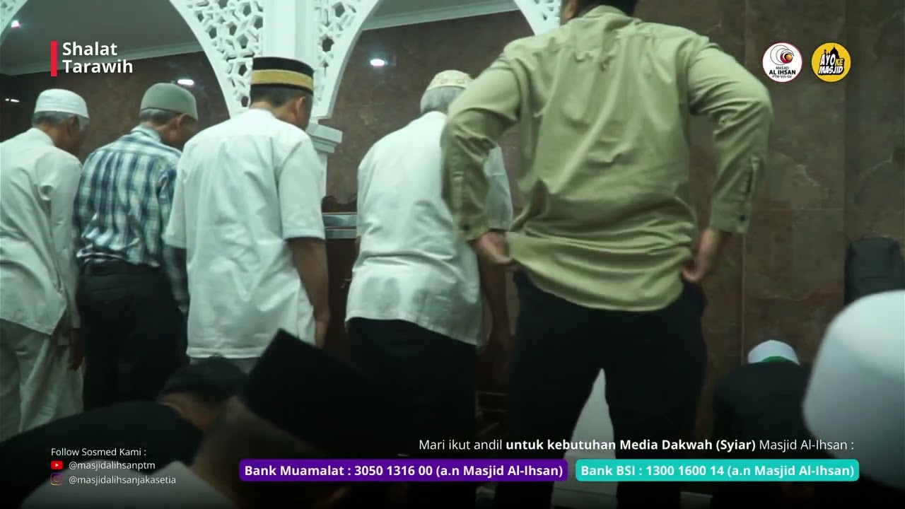 Shalat Tarawih Malam ke 20