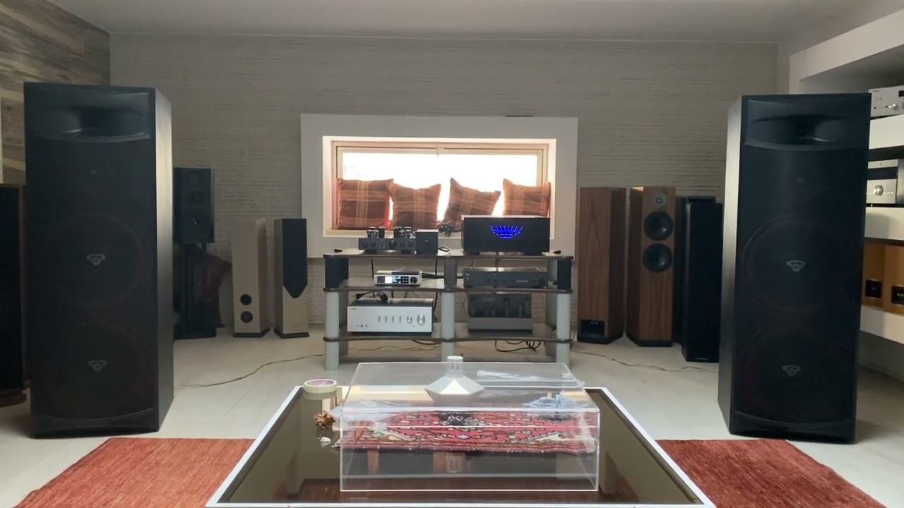 Cerwin-Vega -XLS-215-ToneWinner - Finale - AD-2500 Pro-Cary Audio -Pre  SLP-98-Matrix - Element I2