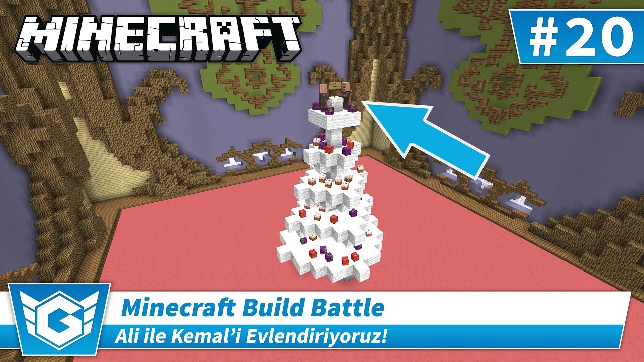 ALİ İLE KEMAL'İ EVLENDİRİYORUZ! 💍 | Minecraft Build Battle (Bölüm 20) | Türkçe