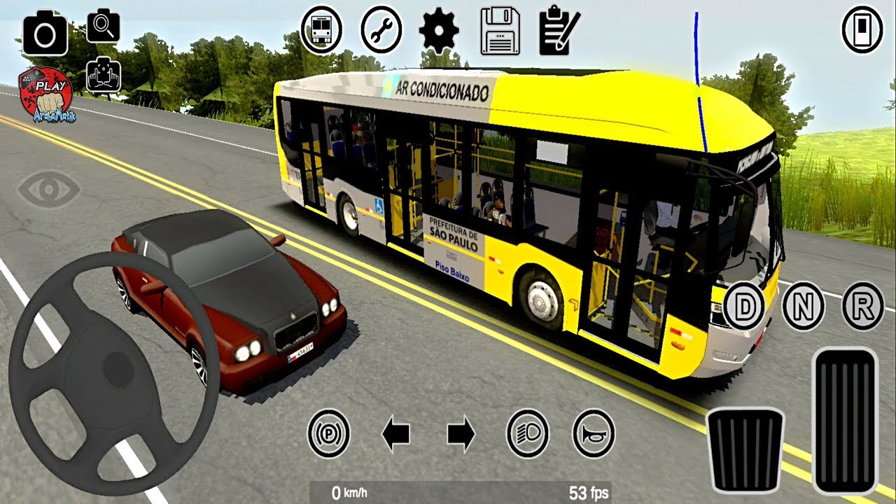 Direksiyonlu Otobüs Oyunu // Proton Bus Simulator Road #2 - Best Android Gameplay FHD