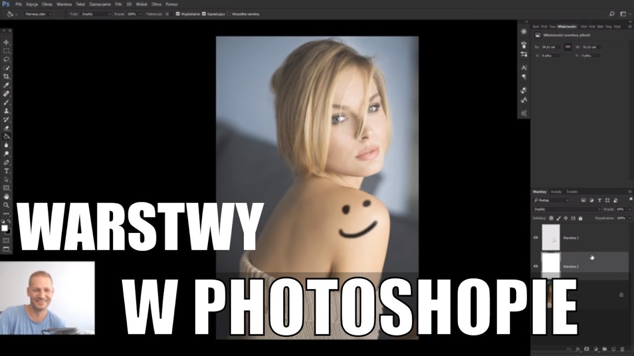 WARSTWY w PHOTOSHOPIE. PODSTAWY:) czyli ujarzmiamy Photoshopa. I to z nożyczkami :)
