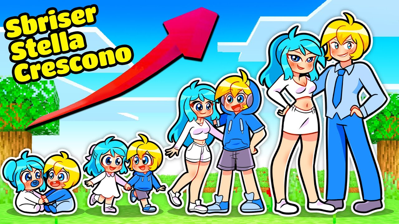 STELLA E SBRISER FIDANZATI CRESCONO Su Minecraft!