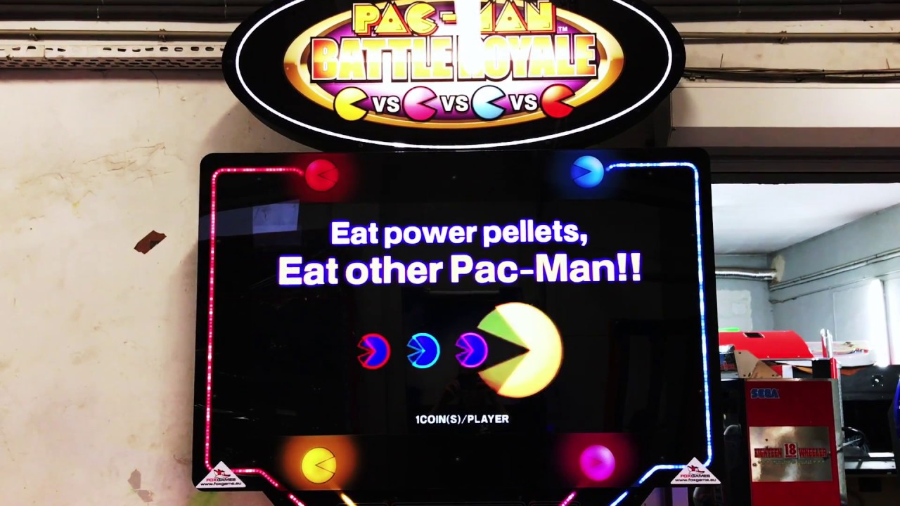 PAC-MAN BATTLE ROYALE - TICKET REDEMPTION GAME