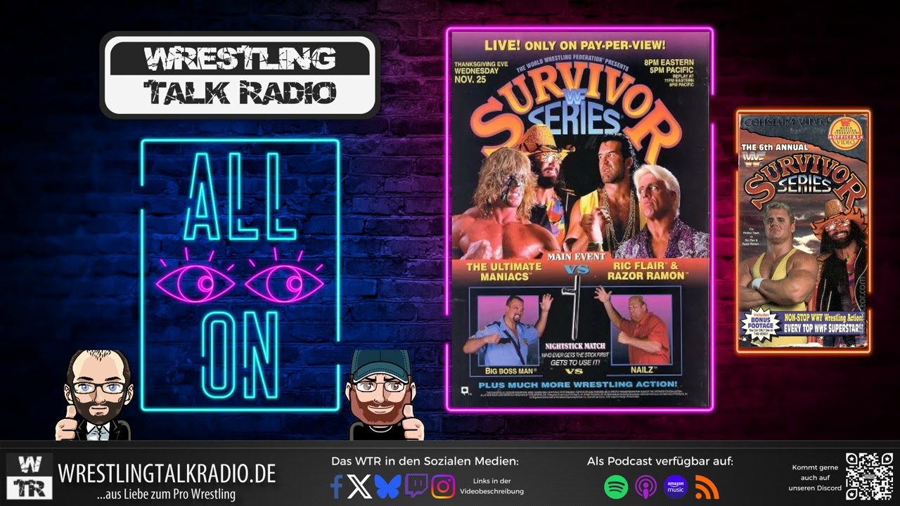 [WTR #1303] All Eyes On: WWF / WWE Survivor Series 1992 Classic Event Review / Rezension