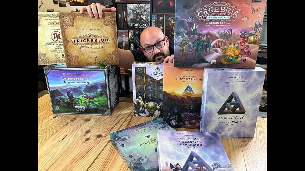 Лучшая настольная игра Mindclash (Perseverance, Cerebria, Anachrony, Trickerion)
