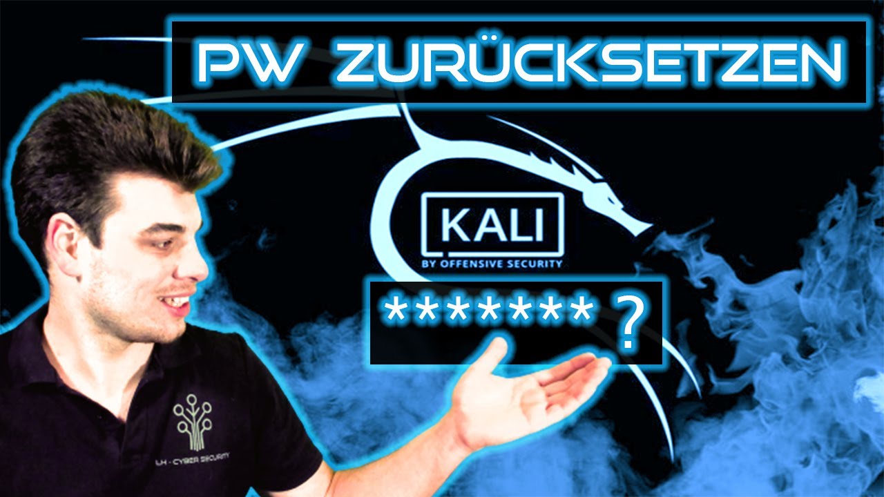 Kali Linux - Passwort vergessen? [Zurücksetzen]