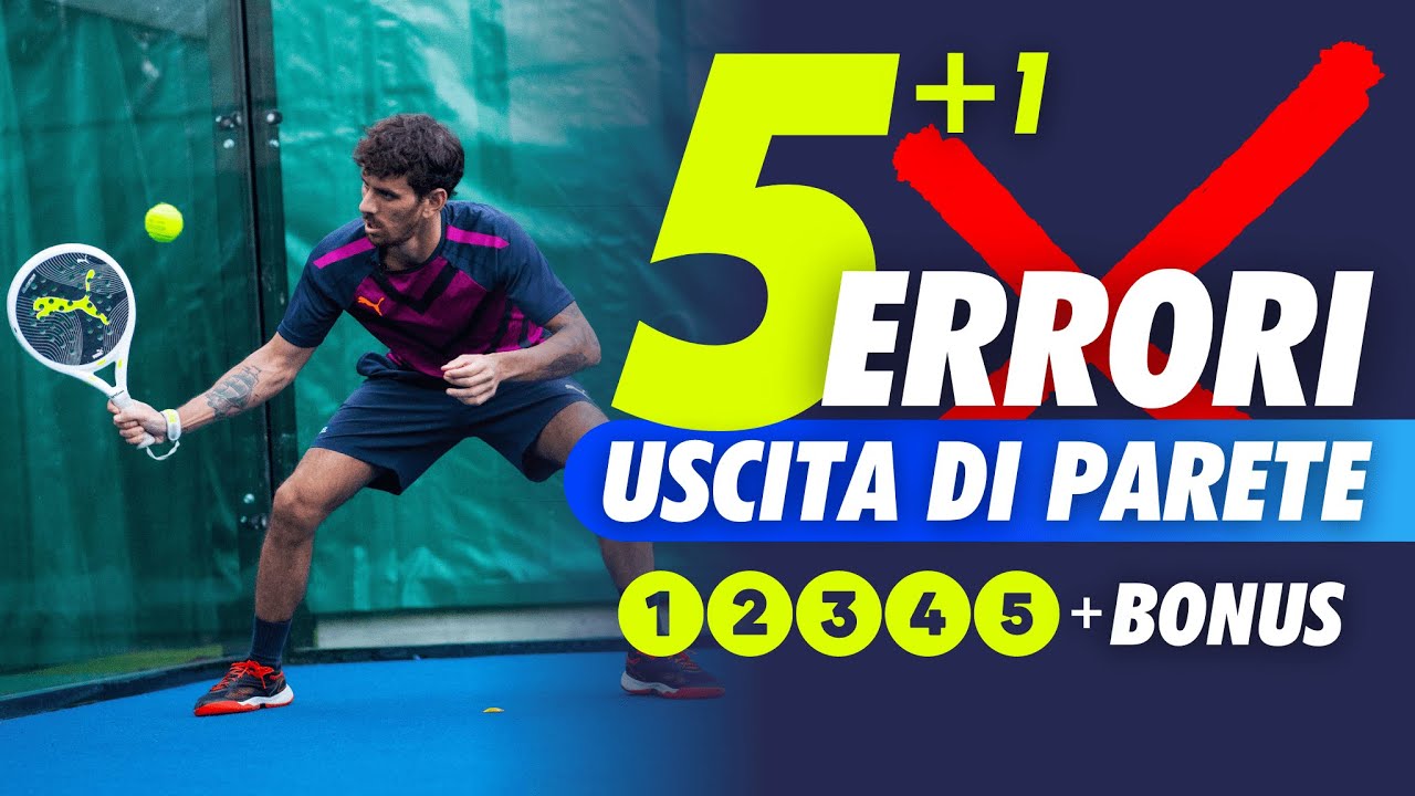 I 5+1 ERRORI ❌ più comuni dell' USCITA di PARETE! 🎾 Ecco come evitarli! | Tutorial Padel Italiano 🇮🇹