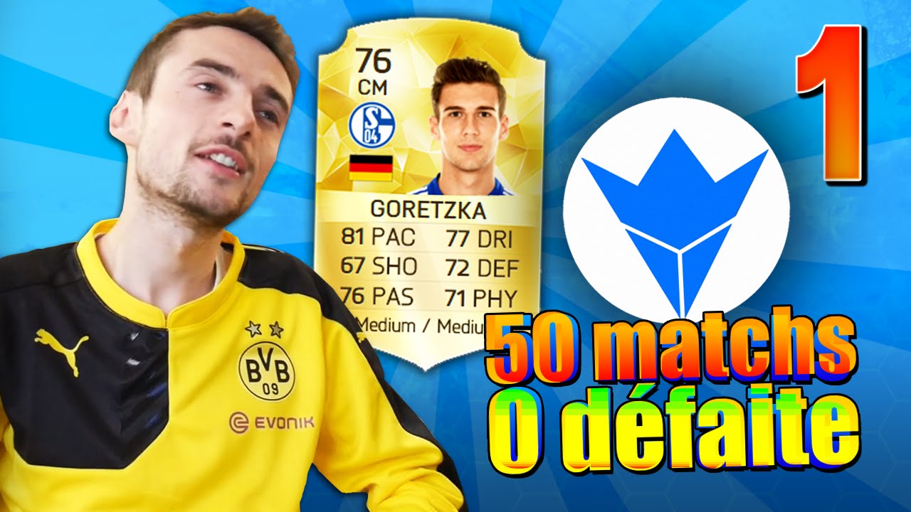 FIFA 16 | 50 matchs sans perdre (50M0D #1)
