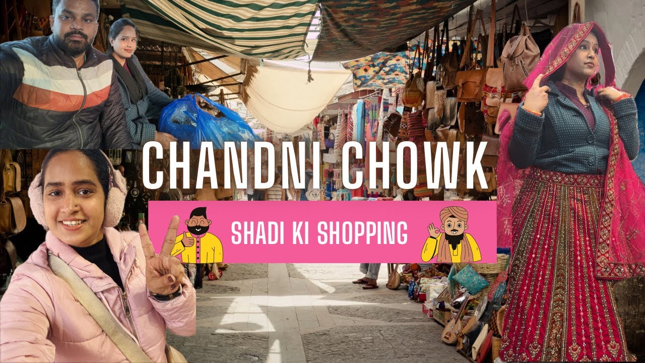 Full vlog  #पुरानी दिल्ली का दिल ❤️ | Chandni Chowk Market #shopping  Vlog 🛍️✨”