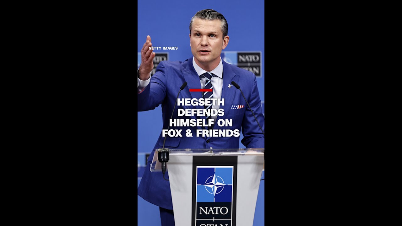 Hegseth defends himself on Fox & Friends against Signal chat claims