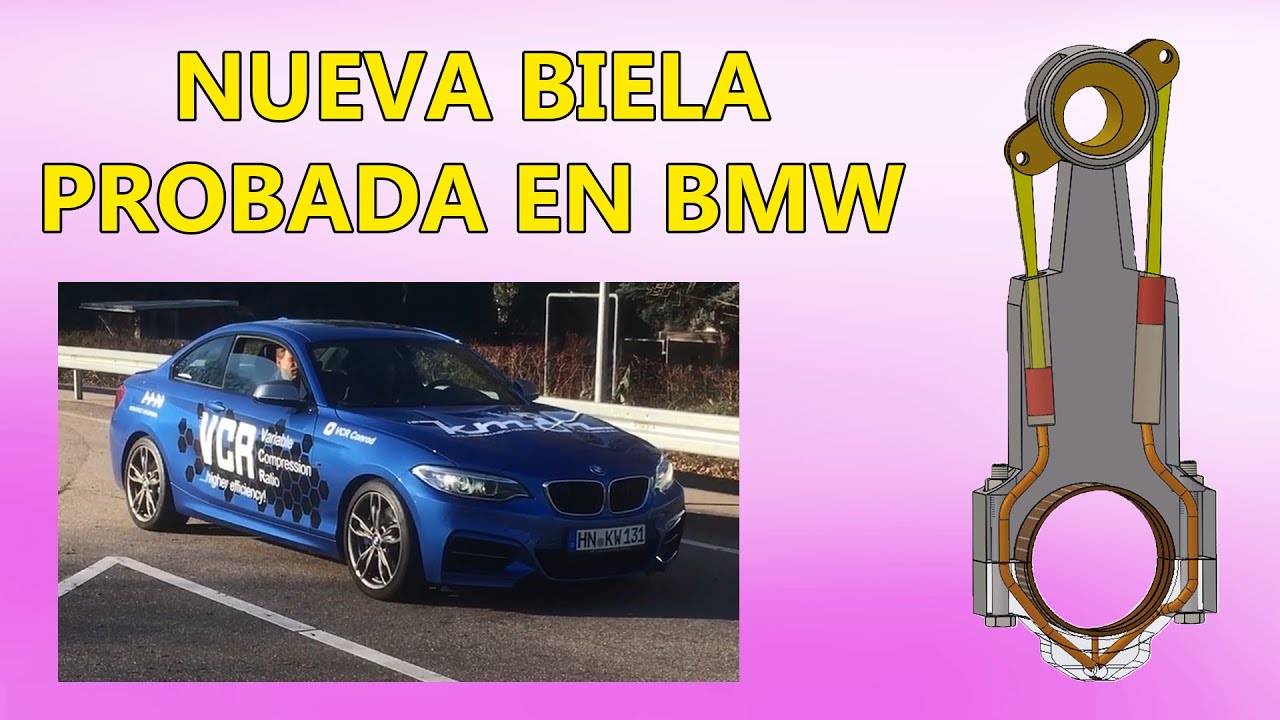 Asi funciona la Biela VCR 🤯 Probada en BMW.