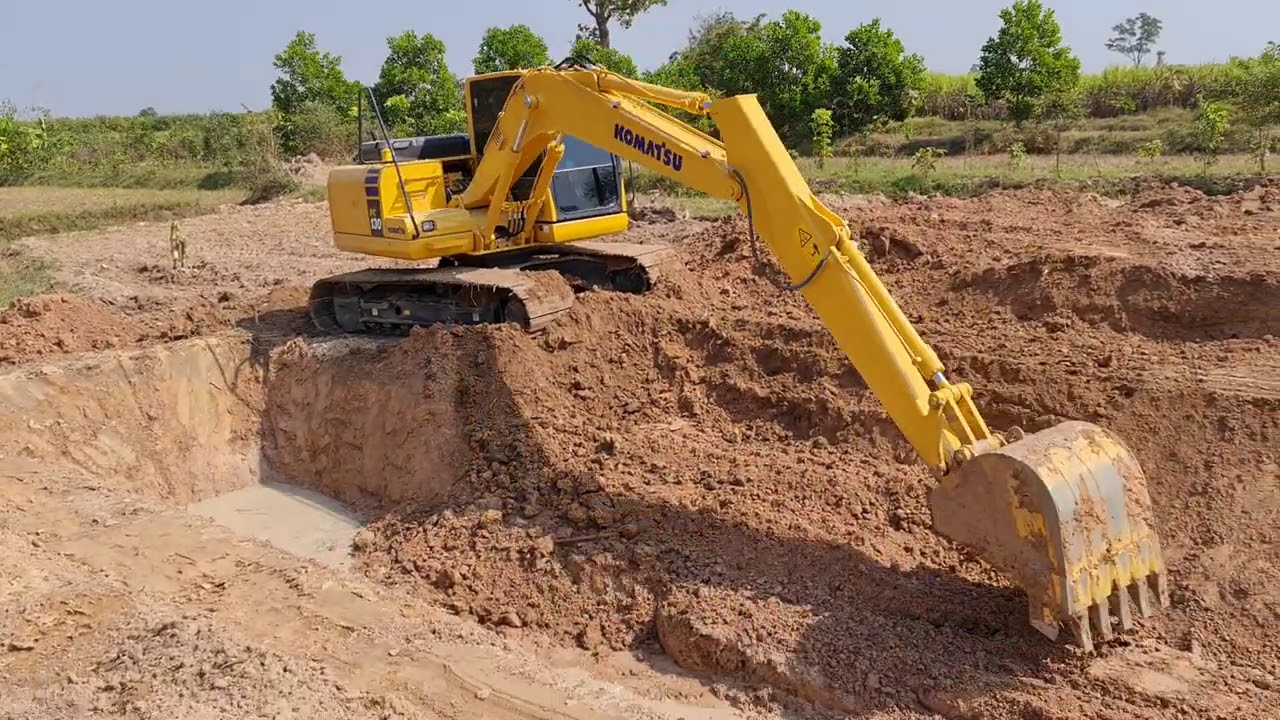 ใหม่ถอดด้าม ลองขับ Komatsu pc130-10 MO สุดยอดมาก