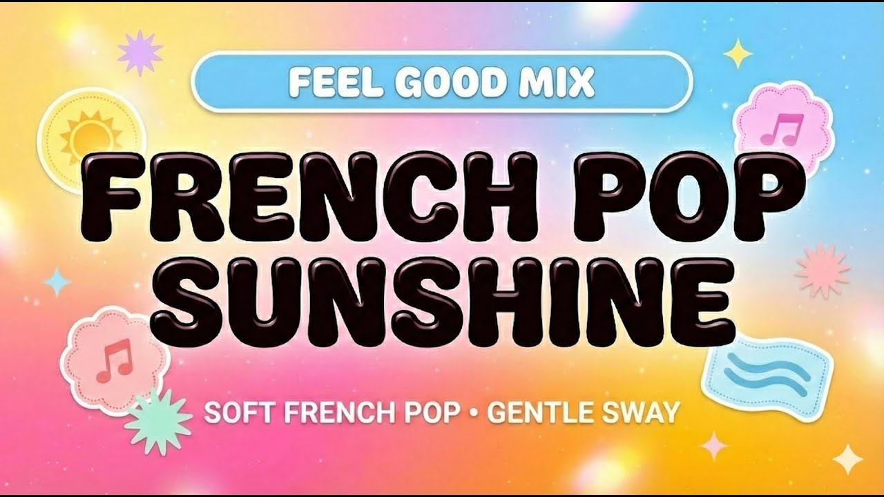 French Pop Sunshine ☀️ Soft Indie Feel-Good Mix (Happy Chores Playlist)