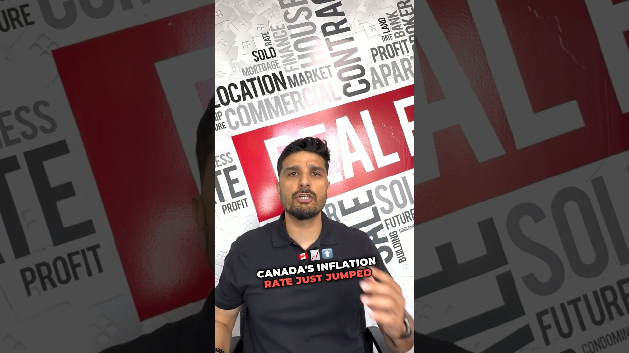 Canada&rsquo;s Inflation Just Jumped to 3.2% | What Happens Next? #inflationupdate #bankofcanada #realtor